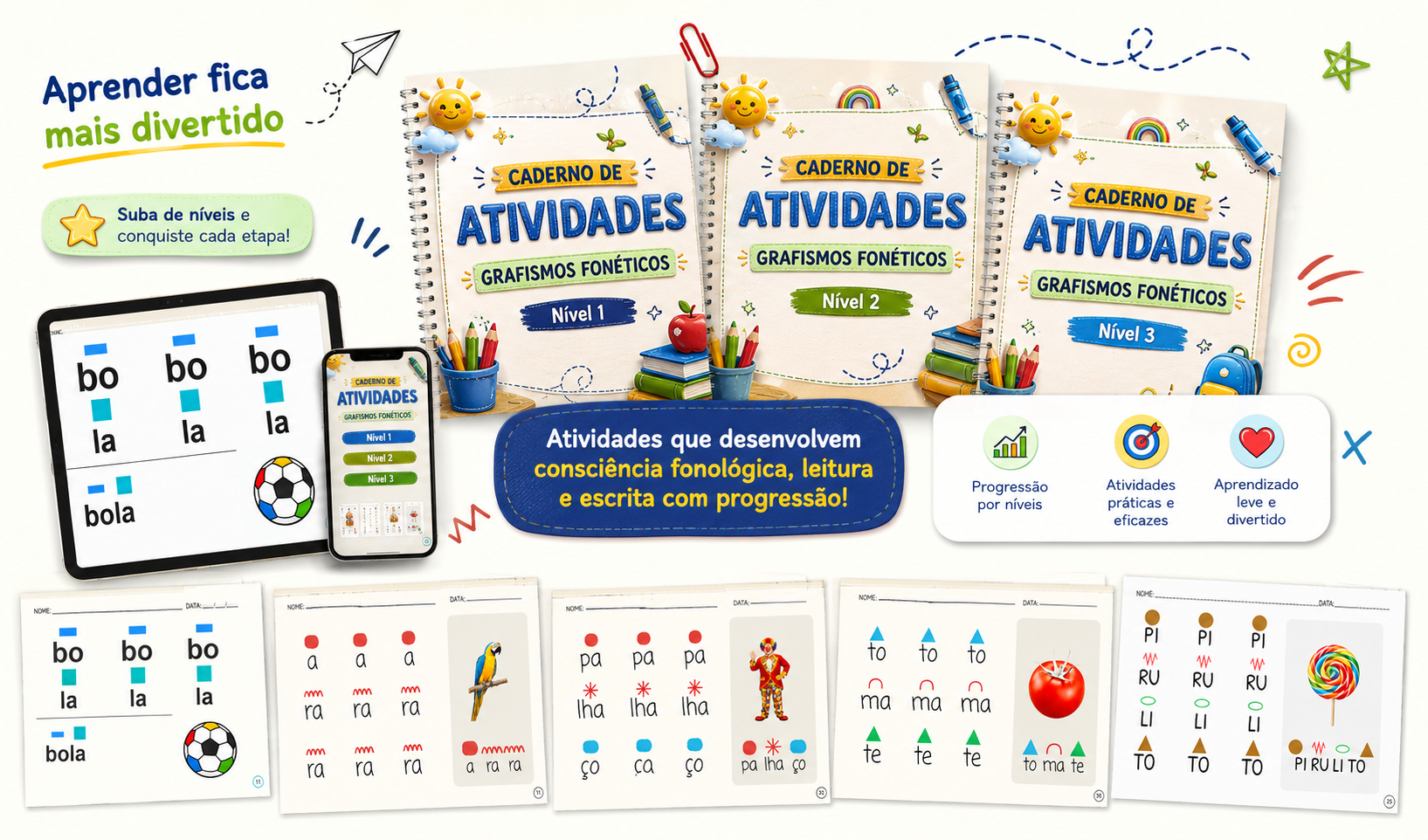 Kit Grafismo Fonético