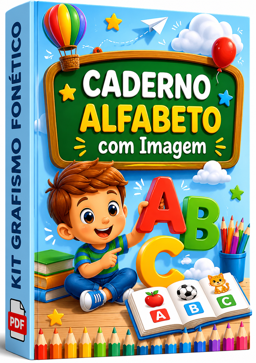 Caderno Alfabeto com Imagem