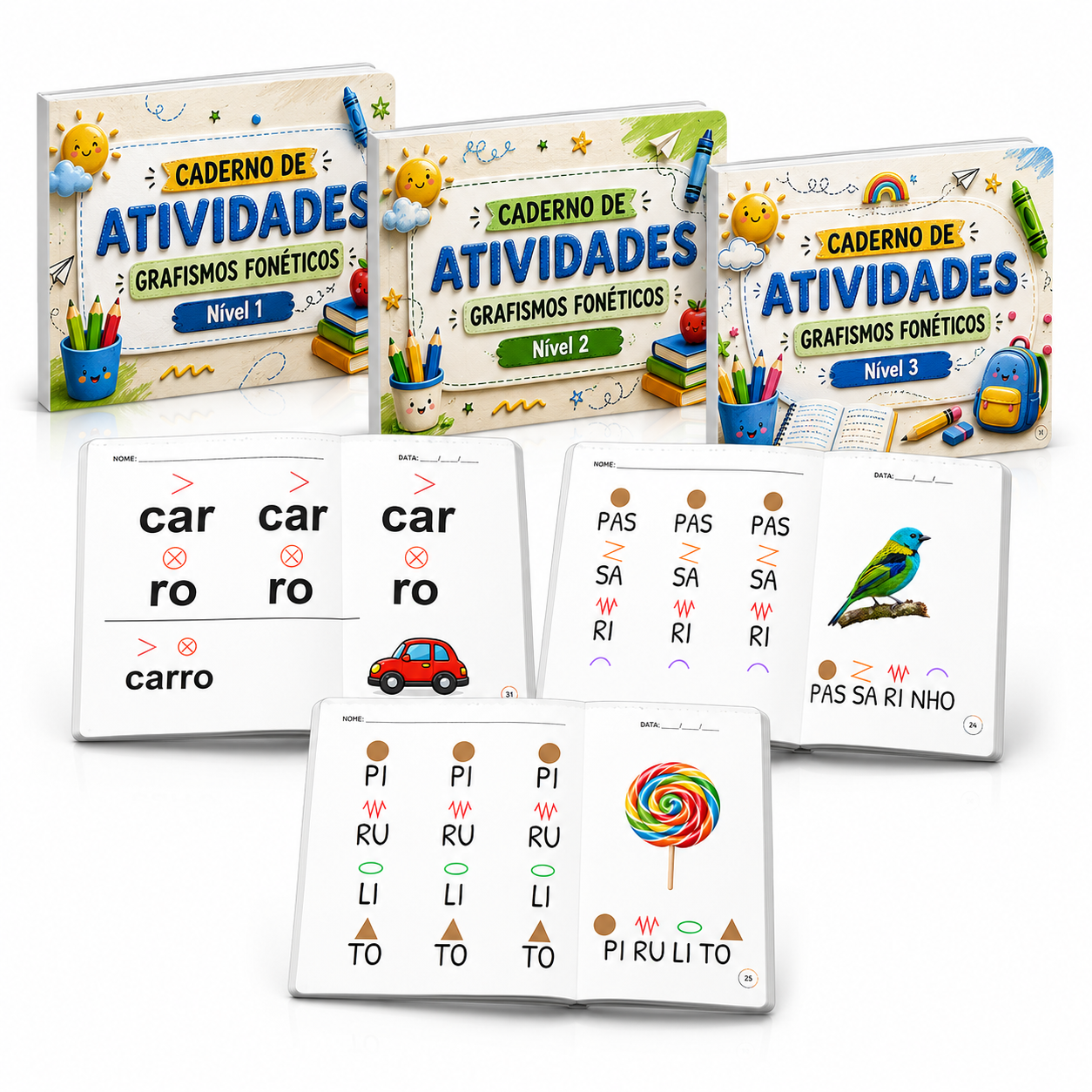 Atividades do Kit Grafismo Fonético